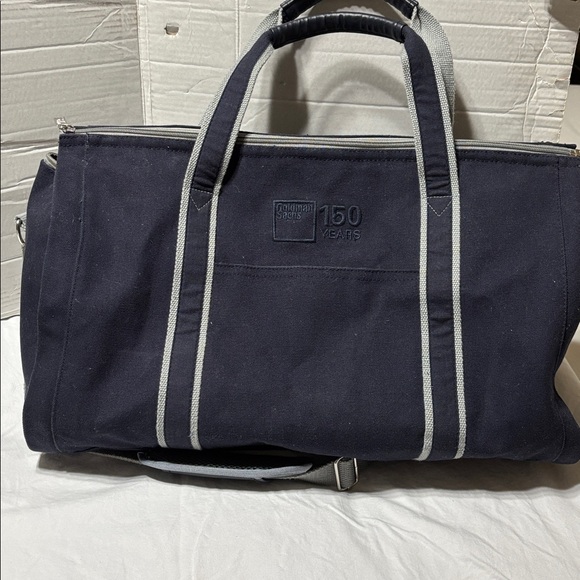 Goldman Sachs 150 years canvas duffle/garment bag. Fully lined.